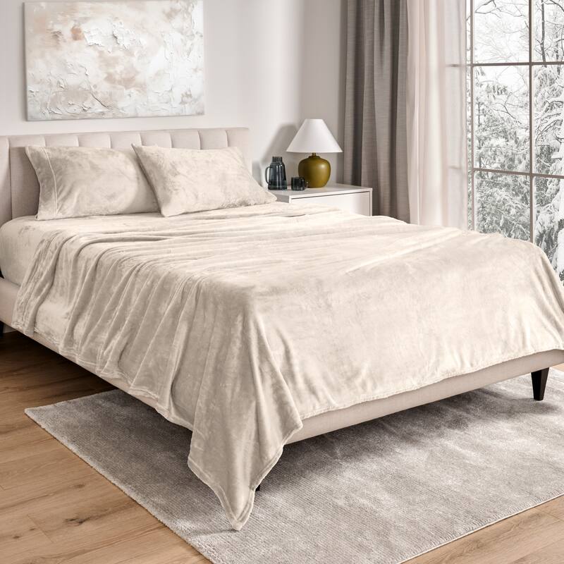 Bare Home Velvety Soft Microplush Sheet Set