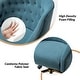 preview thumbnail 47 of 109, Modern Velvet Tufted Office Chair with Gold Metal Base by HULALA HOME