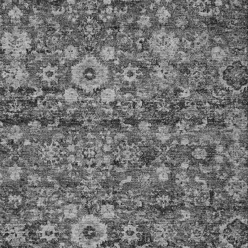 HomeRoots Oriental Traditional Rectangle Outdoor Rug
