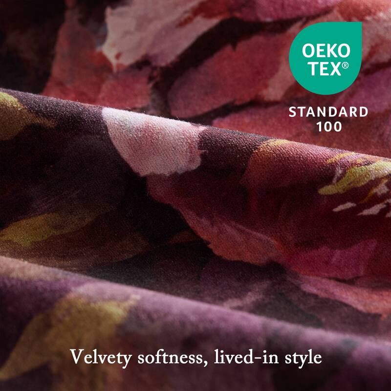 Madison Park Seraphina 4 Piece Velvet Comforter Set