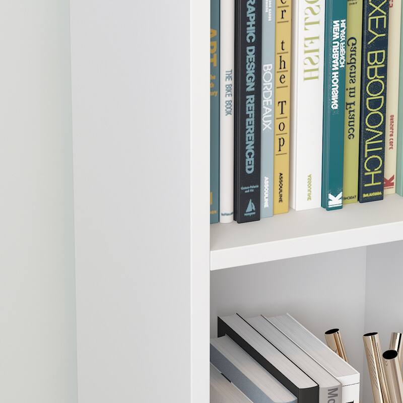 31.5" x 9.4" Bookcase with 3-tier for display