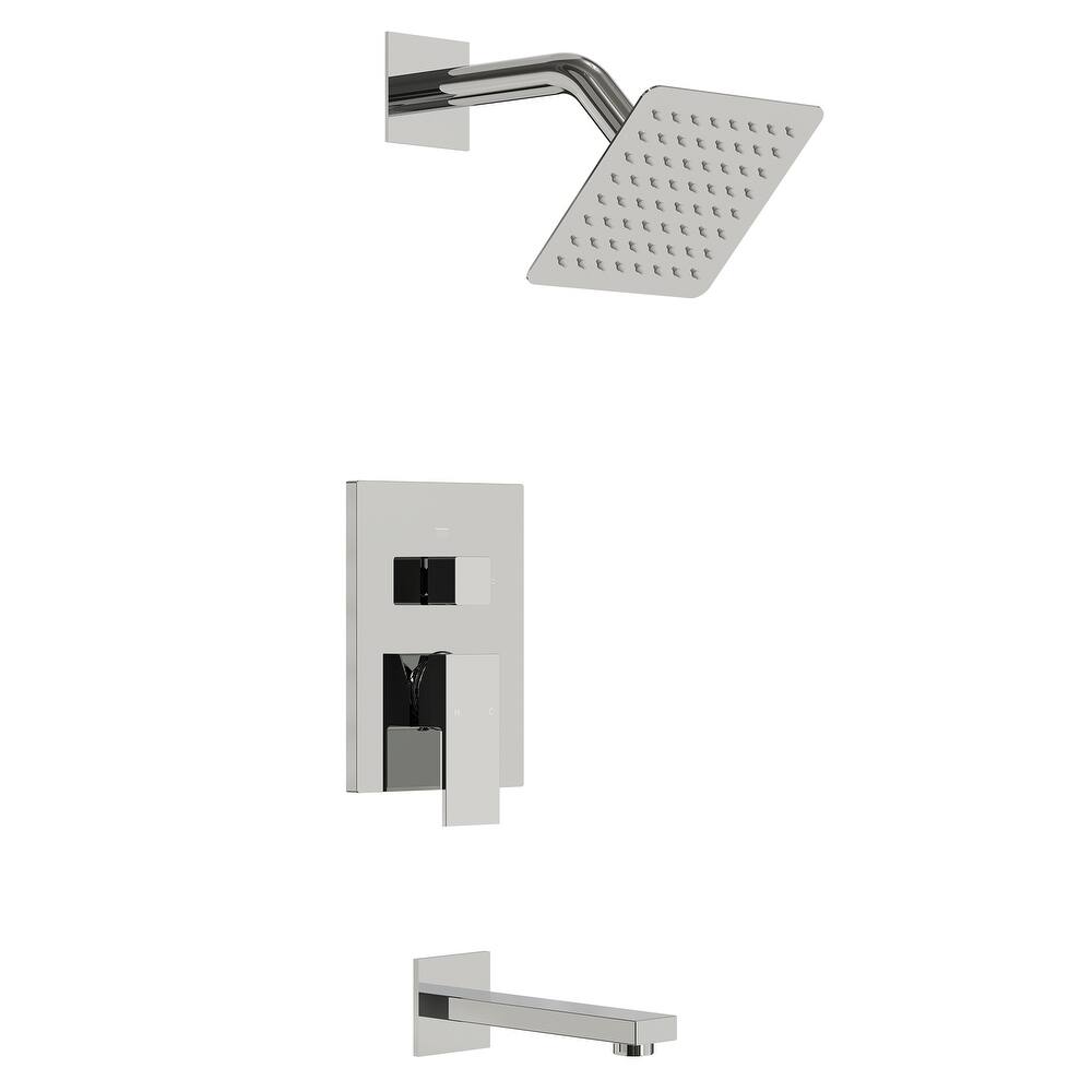 Wall Mounted Shower System Bathtub Facuet Set, Tub And Shower Trim Kit