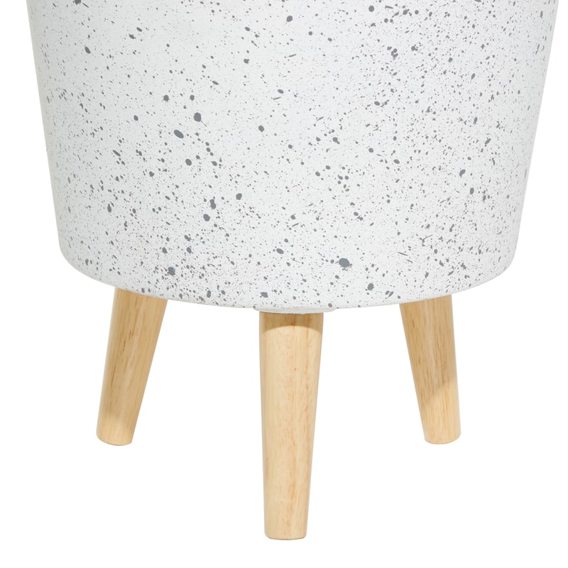 MgO Contemporary Planter (Set of 2) - 10 x 10 x 15Round