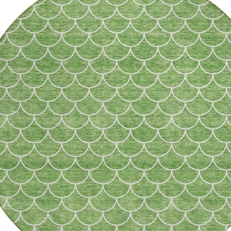 HomeRoots Geometric Transitional Rectangle Outdoor Rug