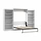 preview thumbnail 7 of 43, Pur Queen Murphy Bed with 2 Storage Units (137W) by Bestar