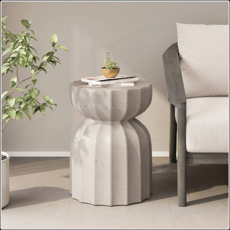 13" Outdoor and Indoor Waterproof Side Table Set