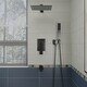 preview thumbnail 2 of 16, Rain Shower System with Waterfall Tub Spout 3 Function Bathroom Shower Faucet Set Contain 12 Inch Shower Head