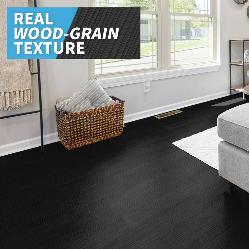 Art3d 36-Pack Peel and Stick Vinyl Floor Tiles Wood Look Planks,54sq.ft