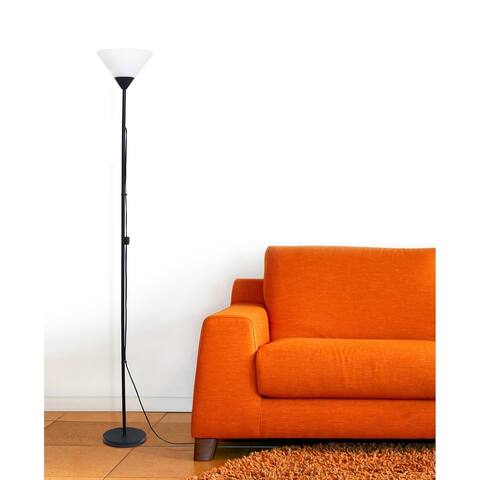 Porch & Den Brumback 1-light Stick Torchiere Floor Lamp