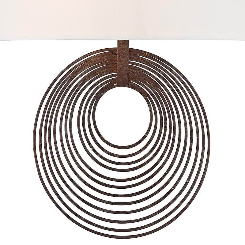 Crystorama Lighting Group DOR-B7702 Doral 2 Light 14" Tall Wall Sconce