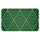 preview thumbnail 10 of 17, Stupell Geometric Abstract Shapes Kitchen Mat Design By SunDance Group LLC, 18x30 - 18" x 30" Green Diagonals Abstract
