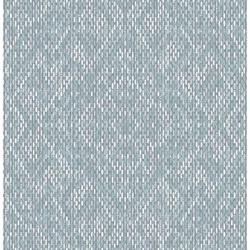 Scott Living Felix Sky Blue Geometric Wallpaper