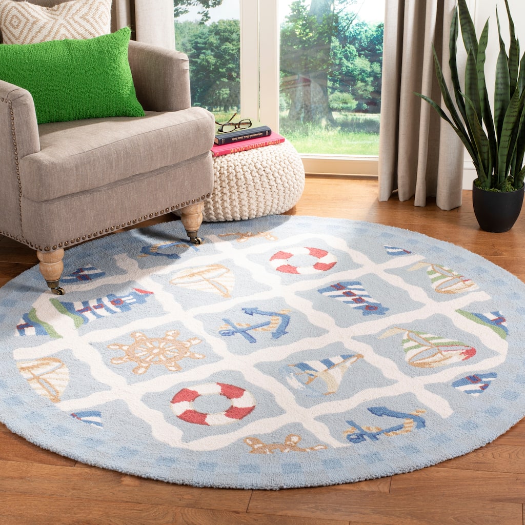 SAFAVIEH Handmade Chelsea Culina French Country Wool Rug