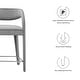 preview thumbnail 36 of 44, Pinnacle Performance Velvet Counter Stool Set of Two
