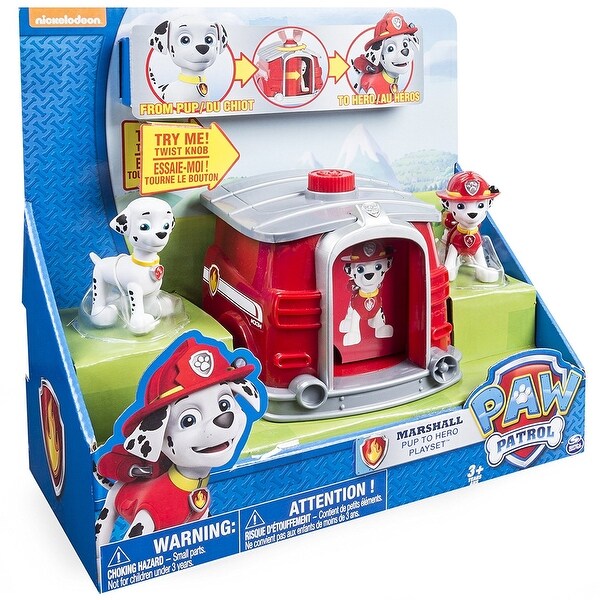 paw patrol marshall playset