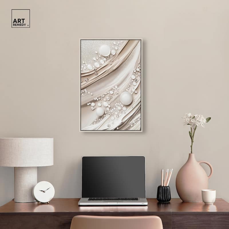 Viscous Veils IV Canvas by Art Remedy