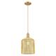 Option Brushed Brass / Mercury Shade