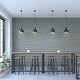 preview thumbnail 11 of 15, Millennium Lighting R Series 10" Cord Hung Indoor/Outdoor Deep Bowl Shade
