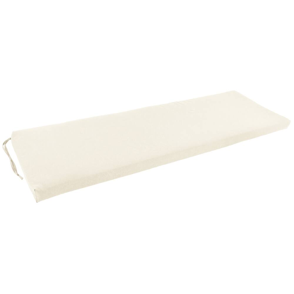 Twill Indoor Bench Cushion (57-, 60-, or 63-inches wide)