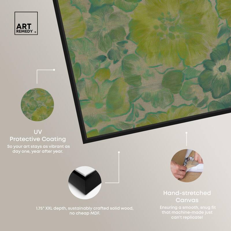 Verdigris Vista Canvas by Art Remedy