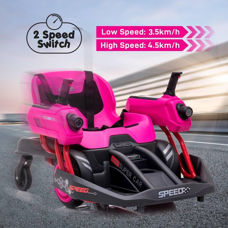 Electric Vehicle Ride-On Car with Parent Remote Control