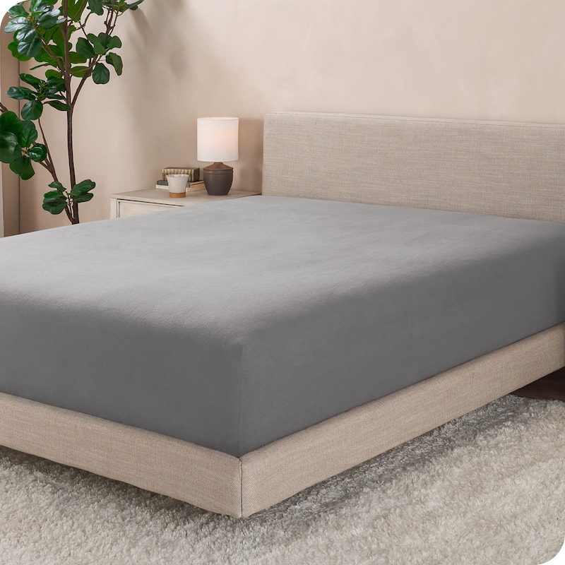 Bare Home Polar Fleece Fitted Bottom Sheet