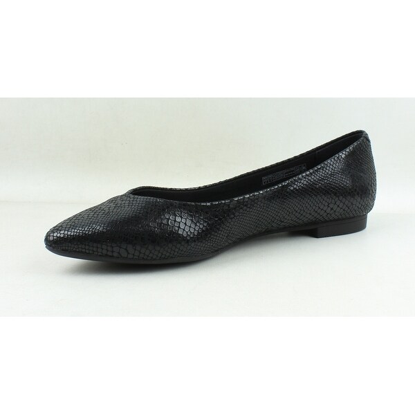 vionic womens black flats