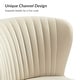 preview thumbnail 110 of 114, HULALA HOME Monica Modern Velvet Curved Tufted Back Loveseat with Metal Tapered Legs
