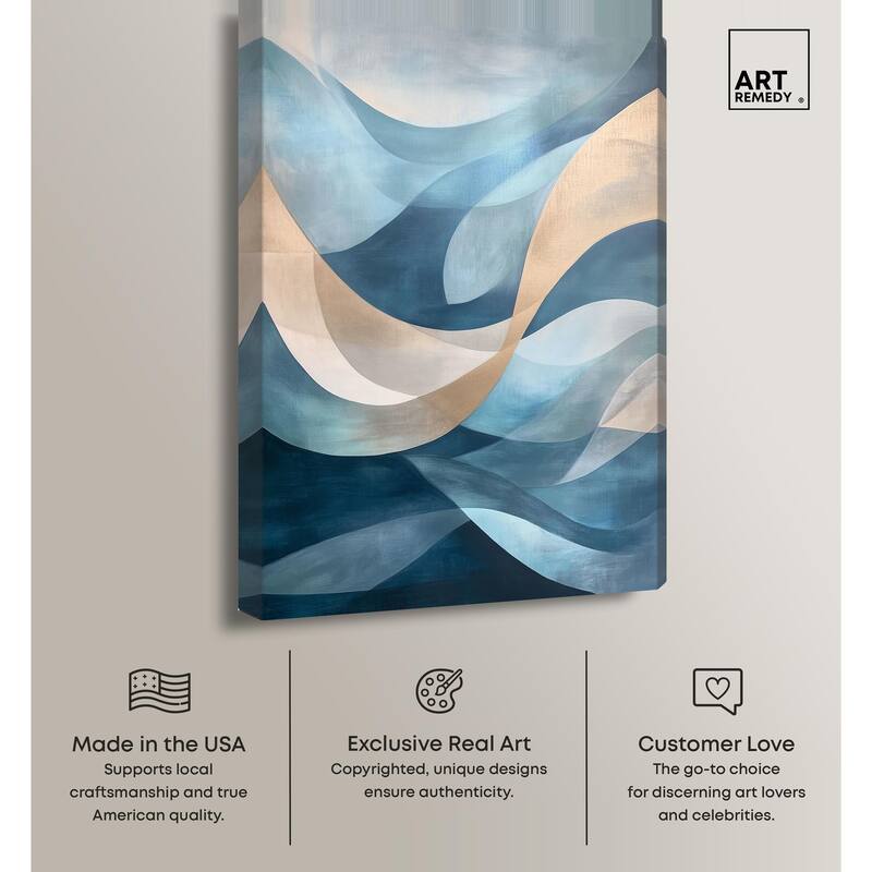 Submerged Canvas by Art Remedy, Gallery Wrapped