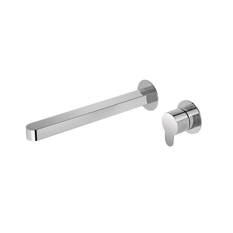 WS Bath Collections Clip T9.16 Clip 1.5 GPM Wall Mounted Vessel - Polished Chrome - Polished Chrome