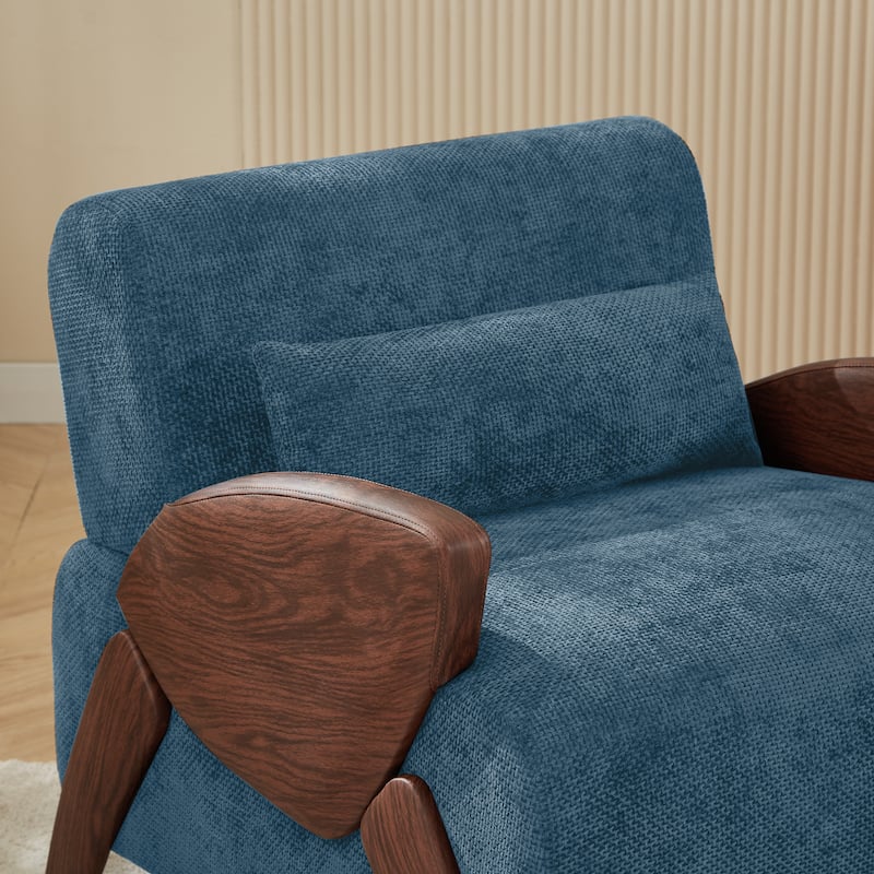 Modern Accent Armchair with Plush Cushioning