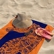 preview thumbnail 61 of 74, Large Turtle Shark Seahorse Beach Towel Pool Swimming Towels 30" X 60", 35"x70"