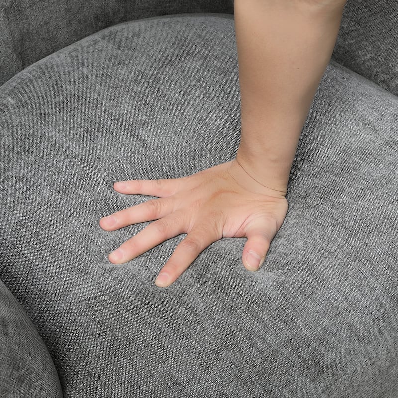 Sterling 26.5" Textured Accent Chair - Button-tufted Chair Back