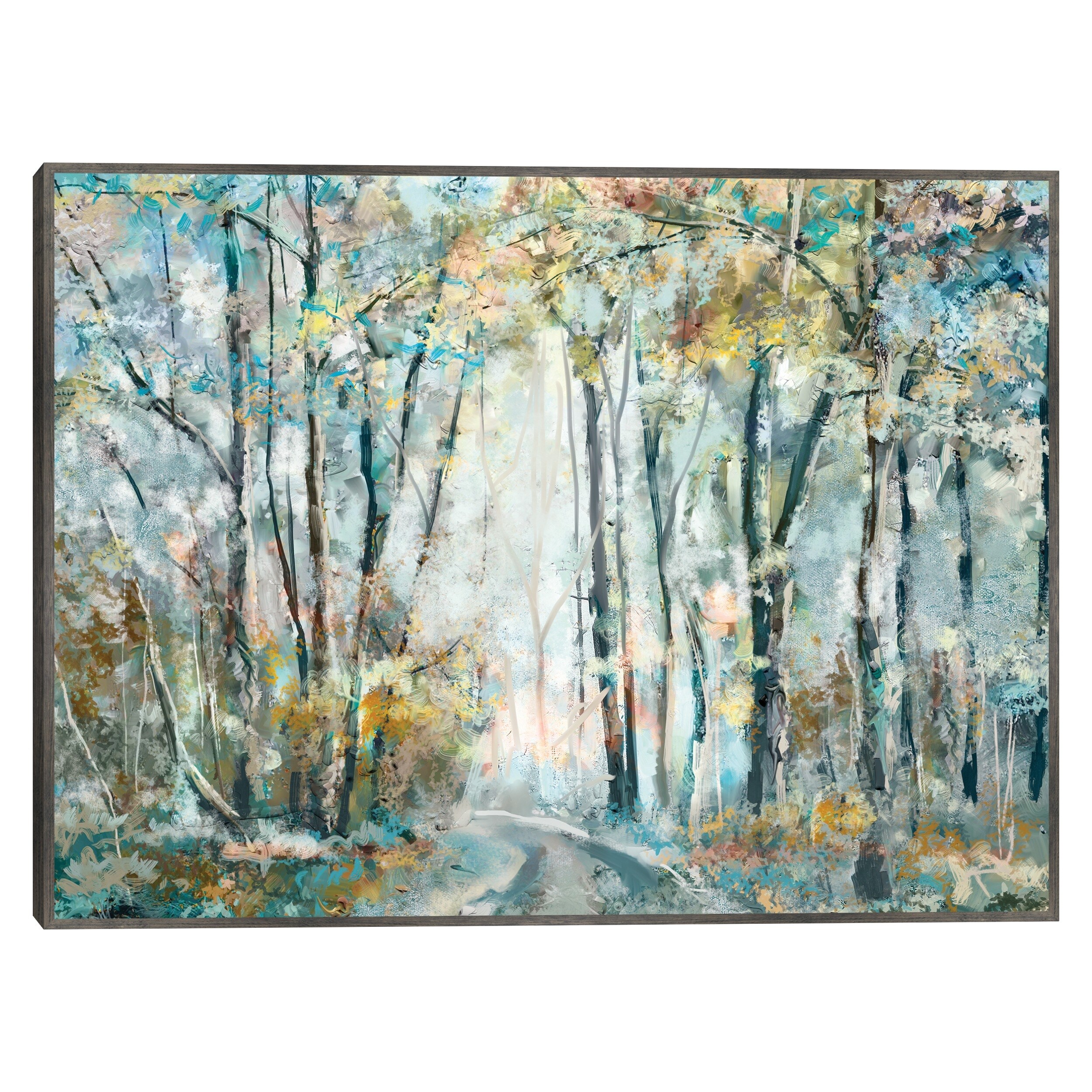 Kaleidoscope Trees VI By Studio Arts Canvas Art Print