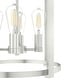 preview thumbnail 9 of 8, Hunter 16" Astwood 4 Light Chandelier, Kitchen Island, Dining Room, Entry - Contemporary, Transitional, Art-Deco