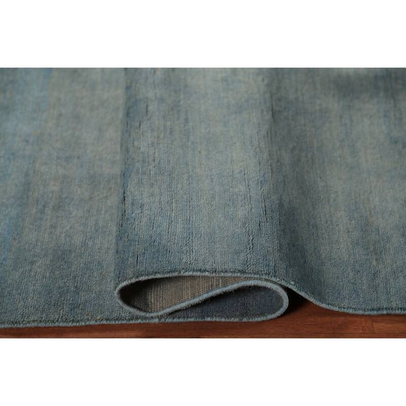 Modern Gabbeh Oriental Area Rug Handmade Tribal Wool Carpet - 4'10" x 6'4"