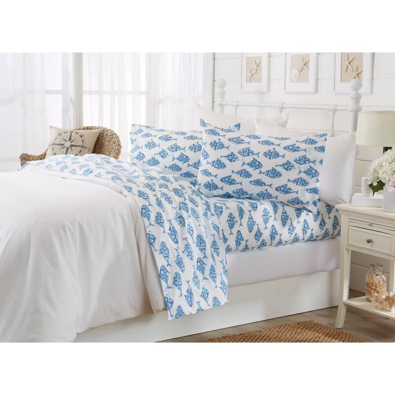 Premium Coastal Microfiber Sheet Set