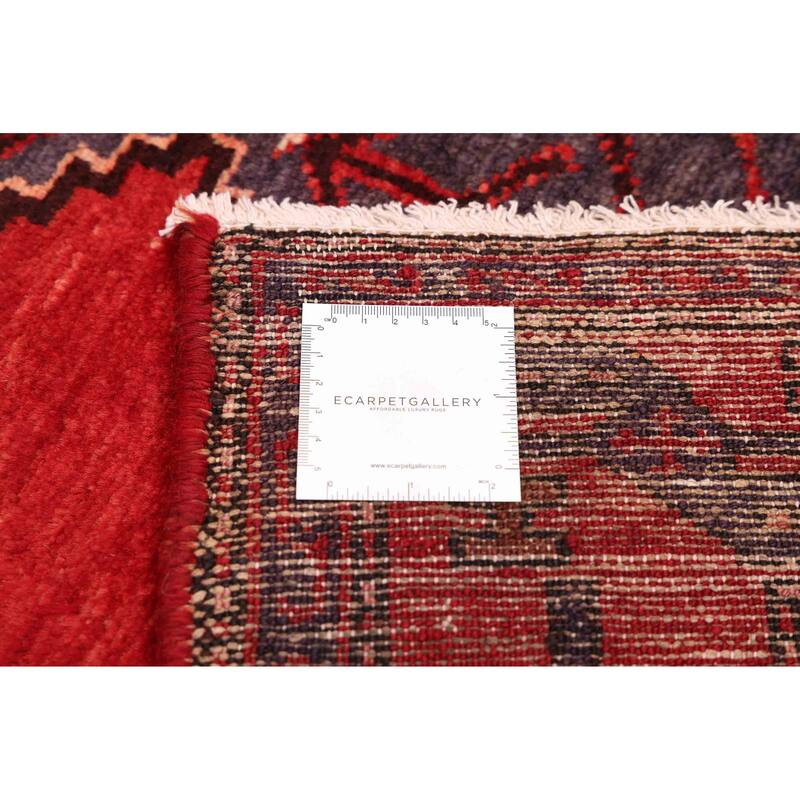 ECARPETGALLERY Hand-knotted Andelz Red Wool Rug - 3'3 x 6'4