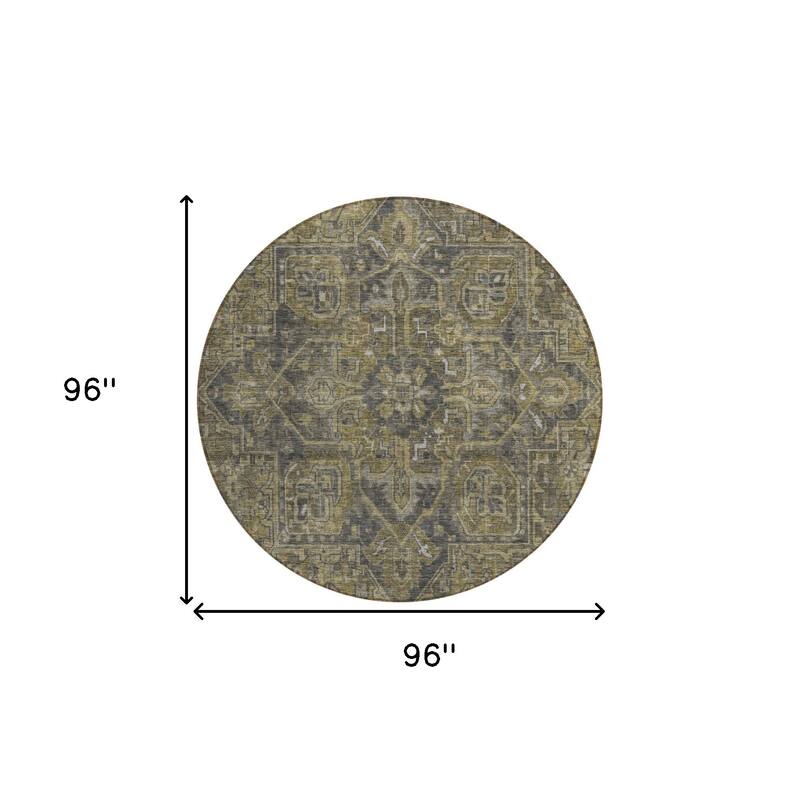 Paso Oriental Weather Resistant Timeless Grace Outdoor Rug