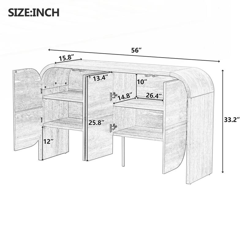 Buffet Cabinet with Storage