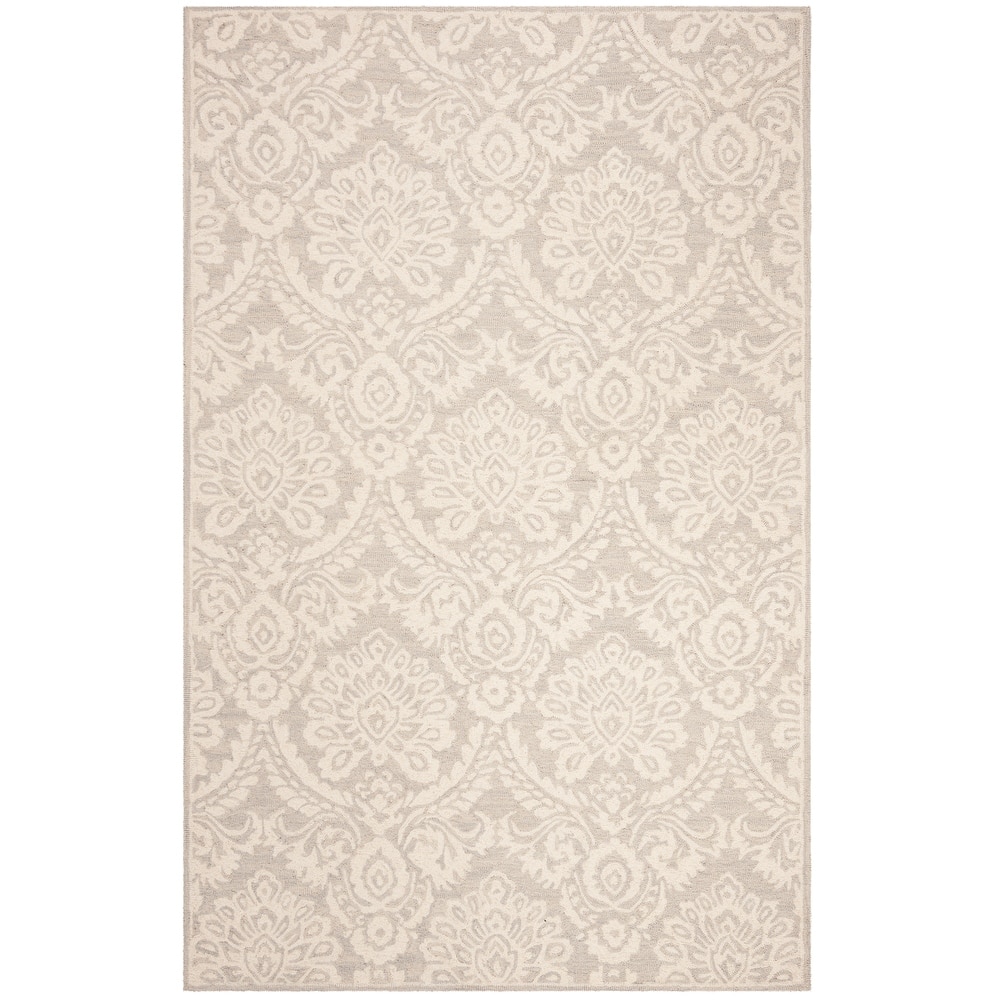 SAFAVIEH Handmade Blossom Esta Modern Floral Wool Rug