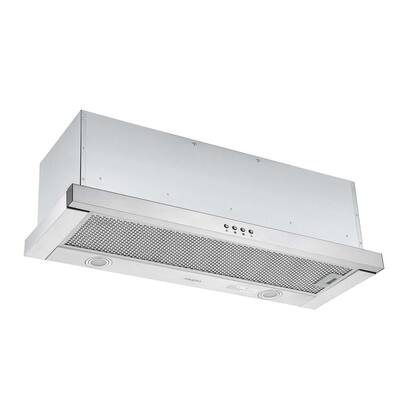 Ancona Forte 436 36 in. Slide-out Range Hood in Stainless Steel