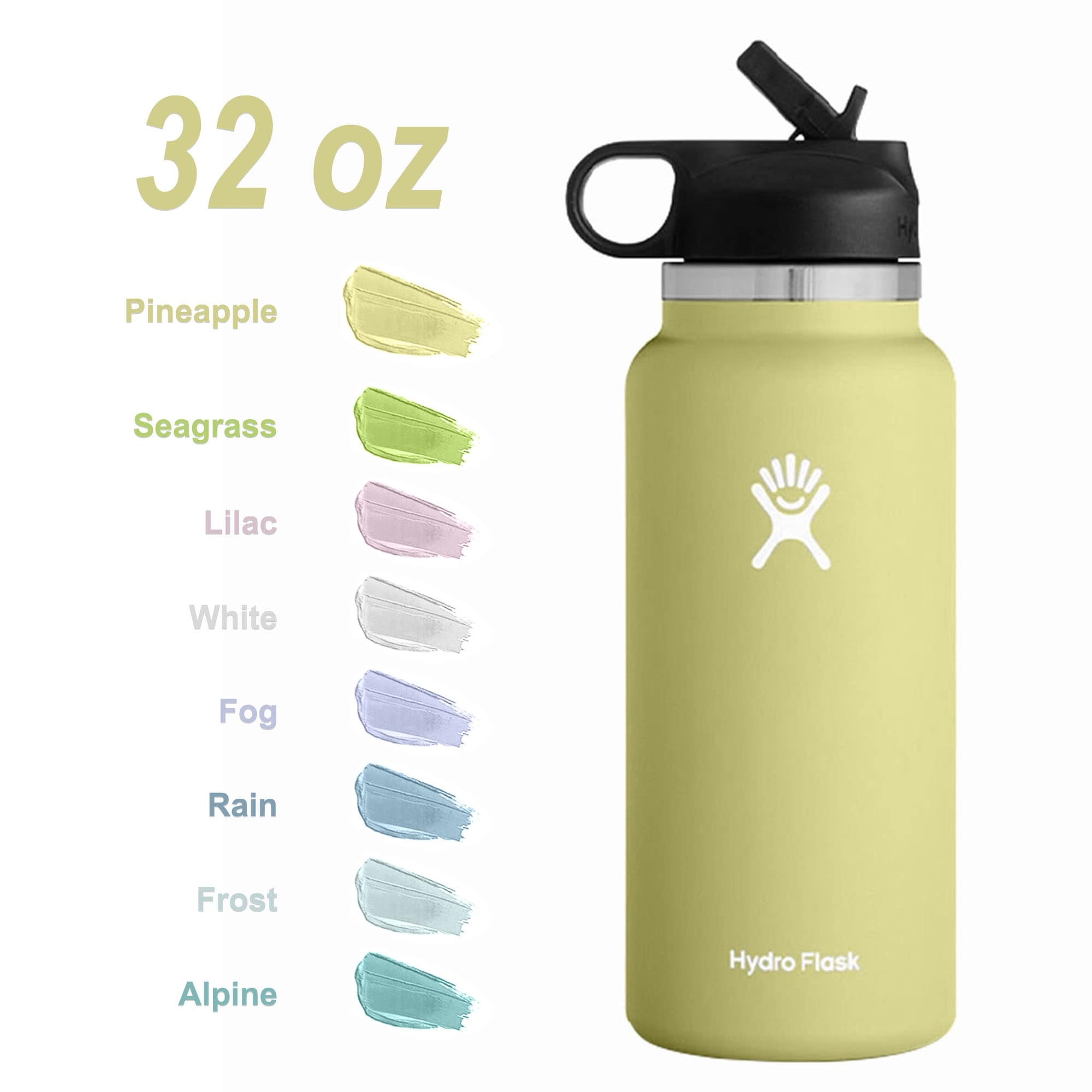 Hydro Handle, Water Flask Handle, Alpine, Carnation and Pineapple Water Bottle  Holder Handle 