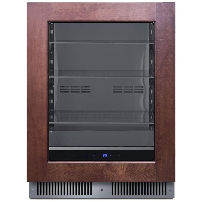 Summit SDHG2443PNRLHD 24" Wide 80 Can Capacity Panel Ready Beverage