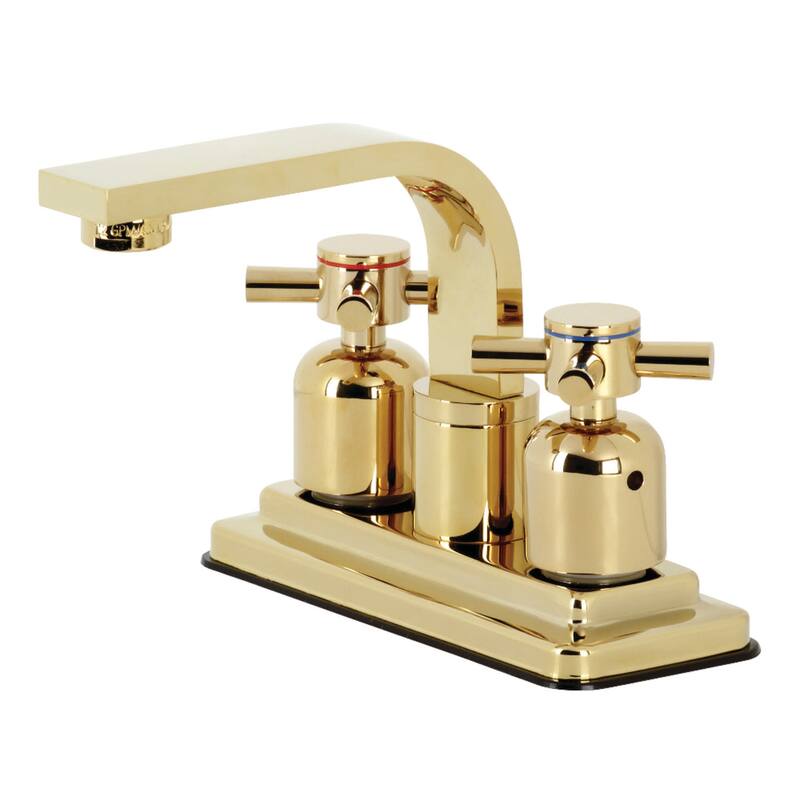 Kingston Brass Concord 1.2 GPM Deck Mounted Centerset Bathroom Faucet