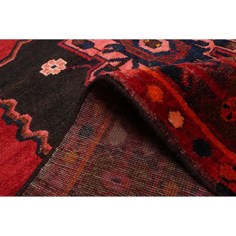 ECARPETGALLERY Hand-knotted Konya Anatolian Red Wool Rug - 4'9 x 8'0