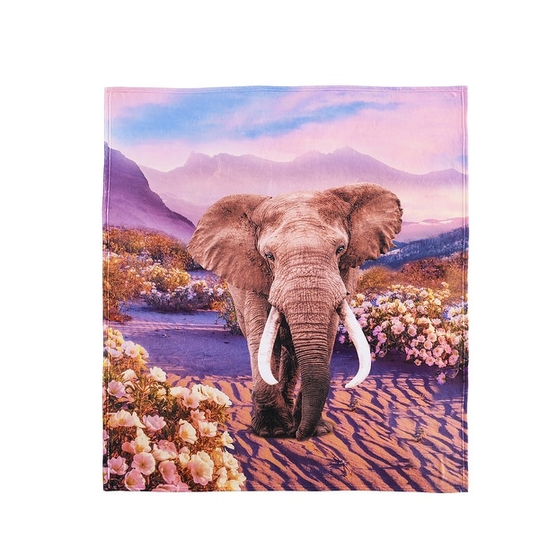 Animal best sale throw blankets