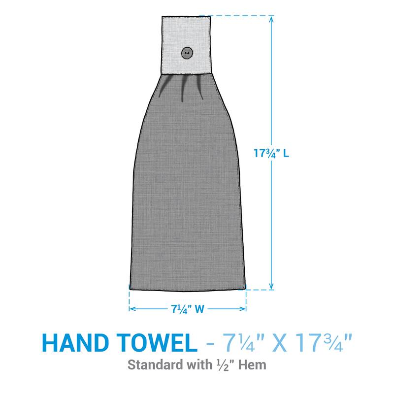 Park Designs Spring Garden Hand Towel - 17.75"H X 7.25"W