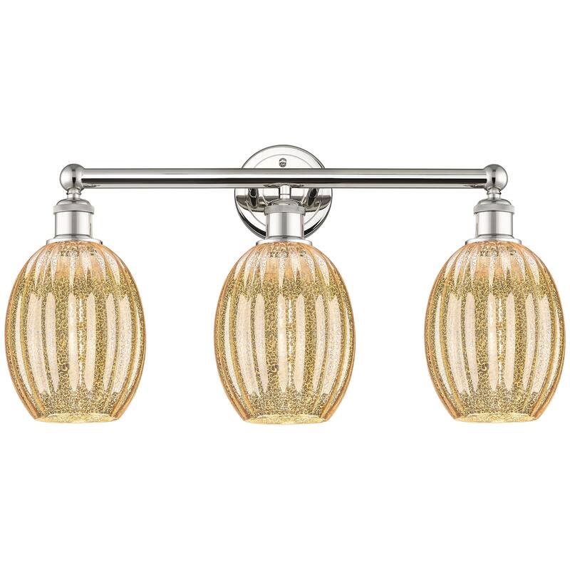 Innovations Lighting 616-3W-13-25 Preston Vanity Preston 3 Light 25" - Polished Nickel / Mercury