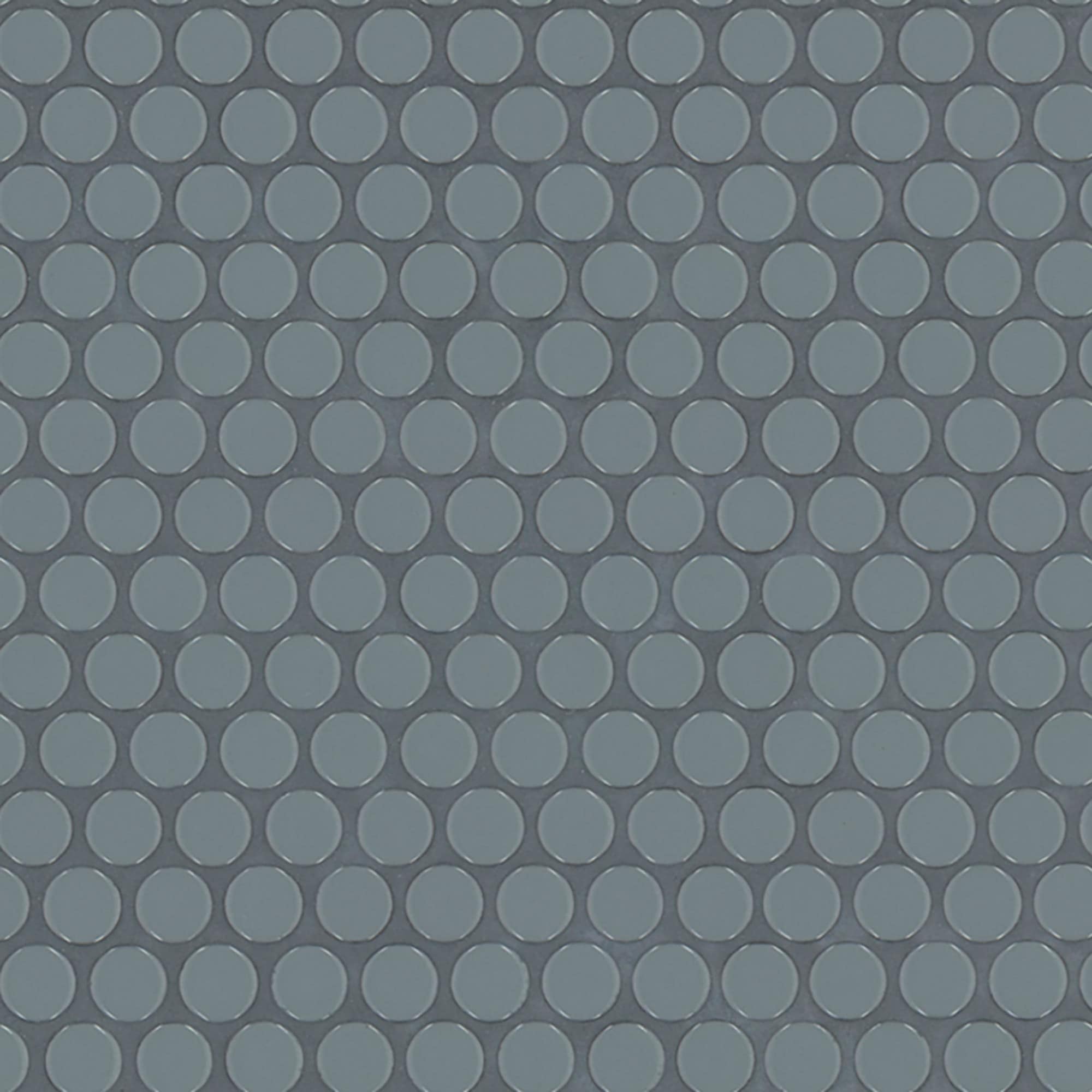 Ackland AKM-P-12X11PRG-CA 11" x 12" Porcelain Penny Floor and Wall - Blue Maris